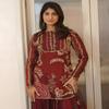 The Gulzar Zari Embroidered Floral Kurti & Sharara Set