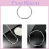 Modern Chinese Style Geometric Glass Bead Necklace For Women And Men