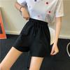 Girls Summer Wear Loose Wide Leg Pajama Pants Wear High Waist Slimming Sports Hot Pants