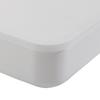 Desktop Storage Box PP Large Capacity Waterproof Modern Desk Organizer Storage Container with Lid for Bedroom Office