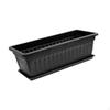 17 inch Rectangular Window Flower Box Planter Pot for Balcony Indoor