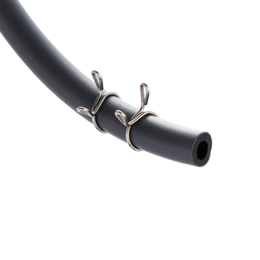 YFFSFDC Fuel Hose, Gasoline Hose, Hose Band, Inner Diameter 0.2 Inch (5 Mm), Outer