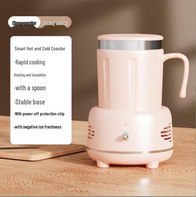 Portable Rapid Cooling and Warming Cup for Office Desktops
