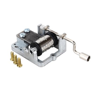 18 Tones Mechanical Music Box DIY Music Box Movement Play Hand Crank Music Box Caskets For Girl