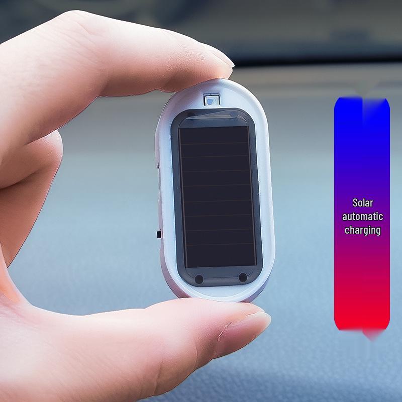 LED Car Interior Anti-Theft Solar Warning Light