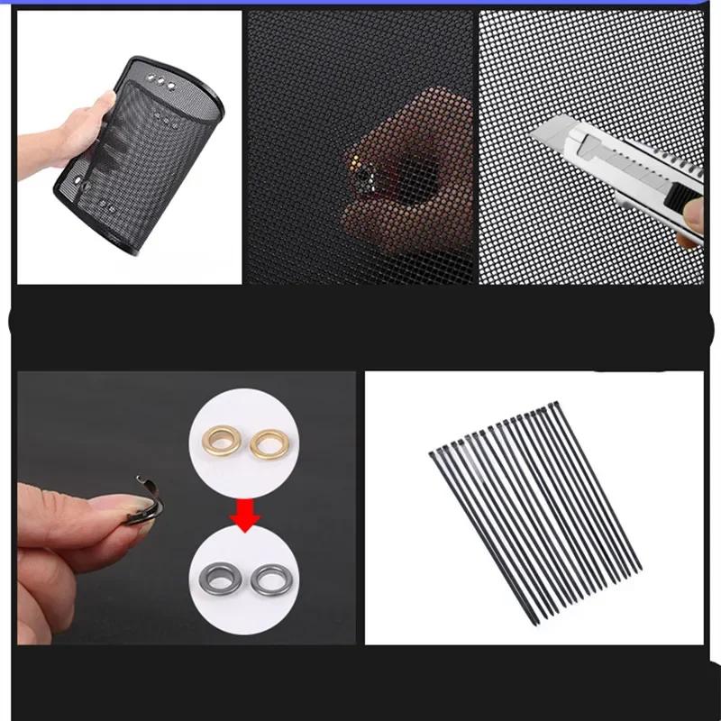 For Toyota RAV4 RAV-4 XA50 2019 2020 Accessories Front Grille Insect Net Screening Insert Mesh Decoration Protection Covers Trim