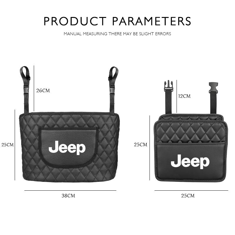 Jeep Car Seat Backrest Storage Stowing Tidying Pocket For Jeep Renegade Compass Grand Cherokee Wrangler Patriot Rubicon Liberty