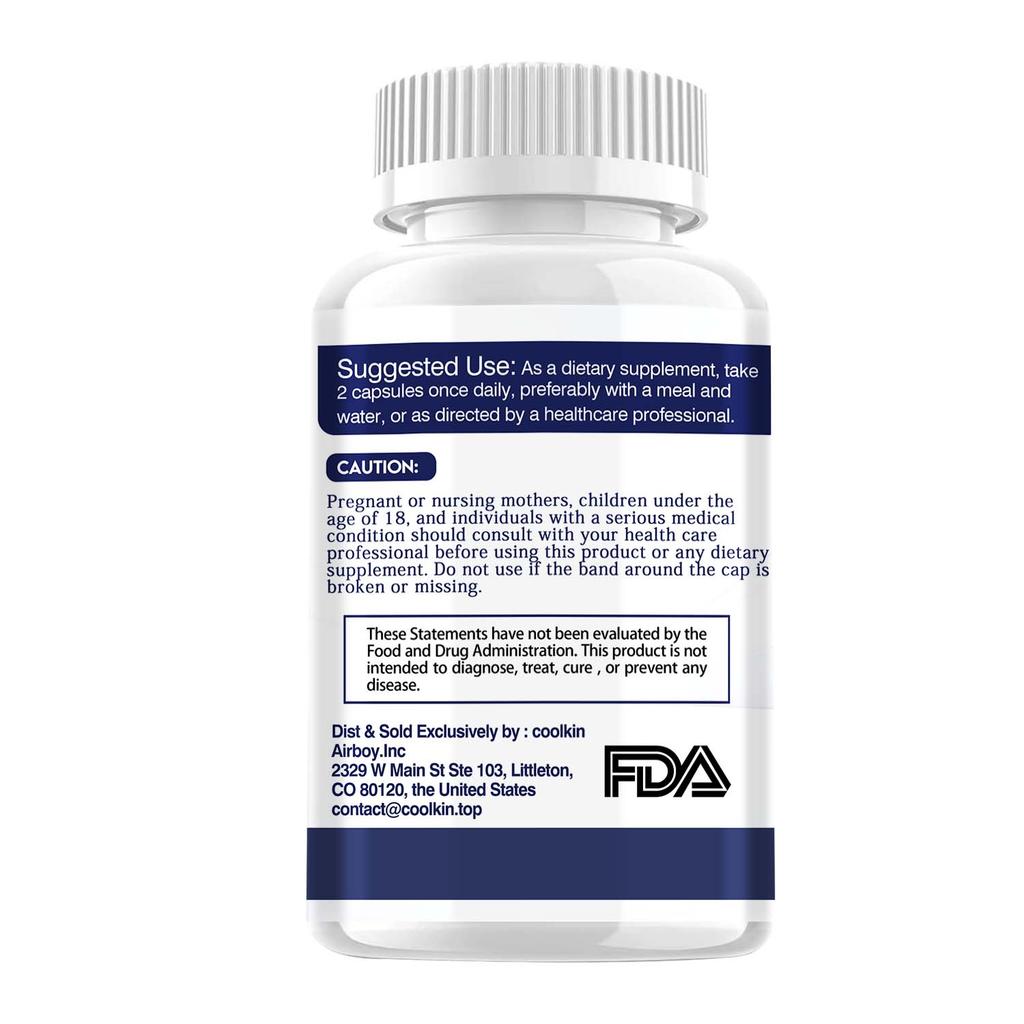 Premium Collagen Pills for Women - 120 Capsules, 2100 mg Grass Fed Collagen Supplements (Type I, II, III, V, X) + Vitamin C, Anti-Aging, Skin, Hair