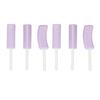 6 stk Ortodontiske tyggepinner Menn Kvinner Hjem Reise Bærbar Hygienisk Silikon Aligner Skinneputere