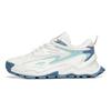 Anta Platform Abrasion Resistant Cushioning Slip Resistant Low top Chunky Sneakers Men's White Cyan 112148880R-7