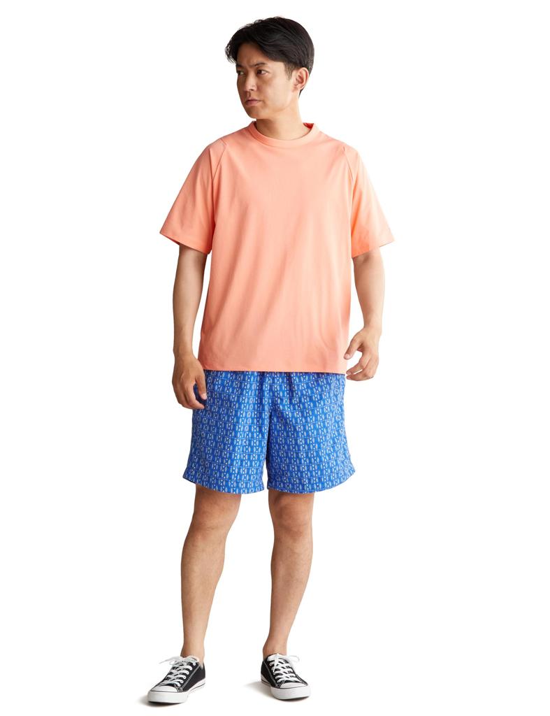 Helly Hansen Print Bask Mid Shorts, Scuba Blue
