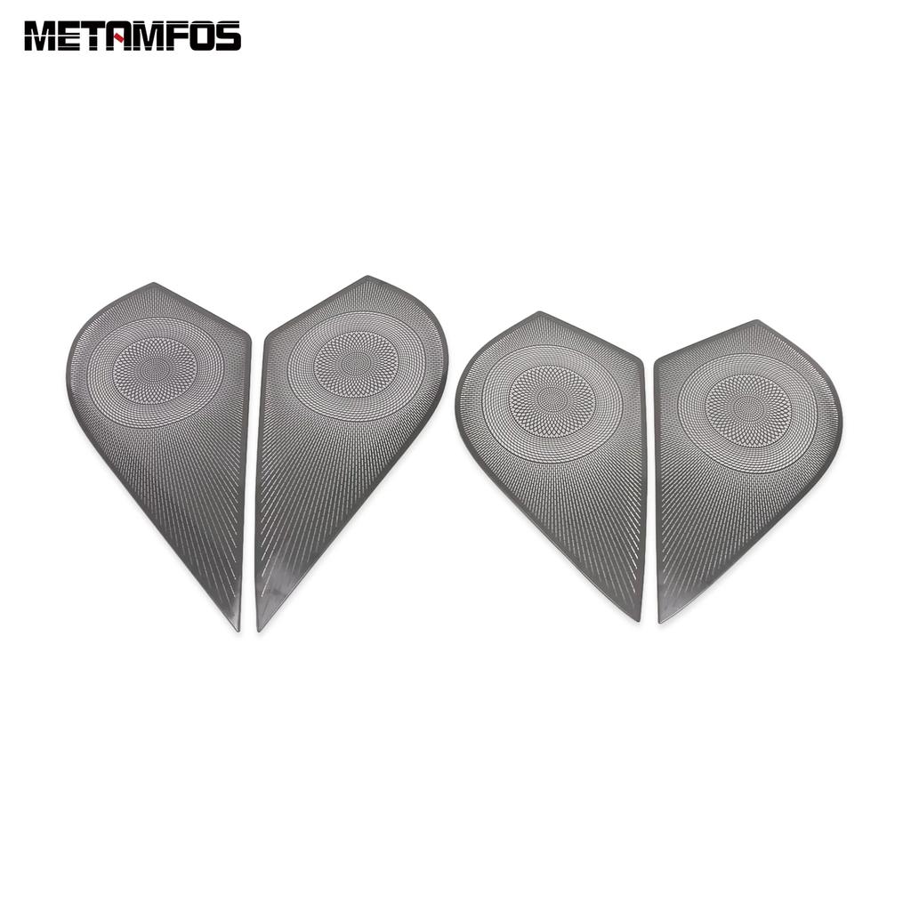 For Honda Accord Sedan 2024 2025 Stainless Steel Car Door Loudspeaker Sound Audio Speaker Cover Trim Interior Accessories