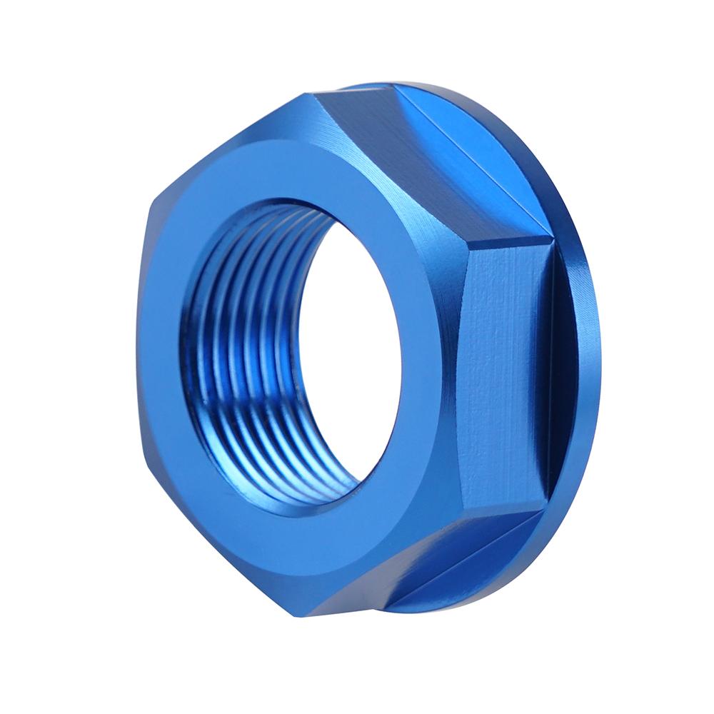 NICECNC M22×P1.5 Rear Axle Nut For Honda CR 125R CR 250R CRF 250R CRF 450R CRF 250RX CRF 450RX CRF 250X CRF 450X CRF 450L