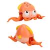 Oktopus Spielzeug Orange Entzückendes Design Kunststoff Sicher Sauber Einfache Bedienung Badespielzeug für 18 Monate und