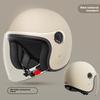 Women's Electric Vehicle Helmet Winter Thermal Helmet Double Four-season Universal Battery Motorcycle Half Helmet