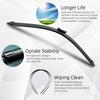 For BMW X1 E84 X3 F25 X4 F26 X5 E70 X6 Front Windshield Wiper General Motors Multifunctional Double Rubber Car Accessories