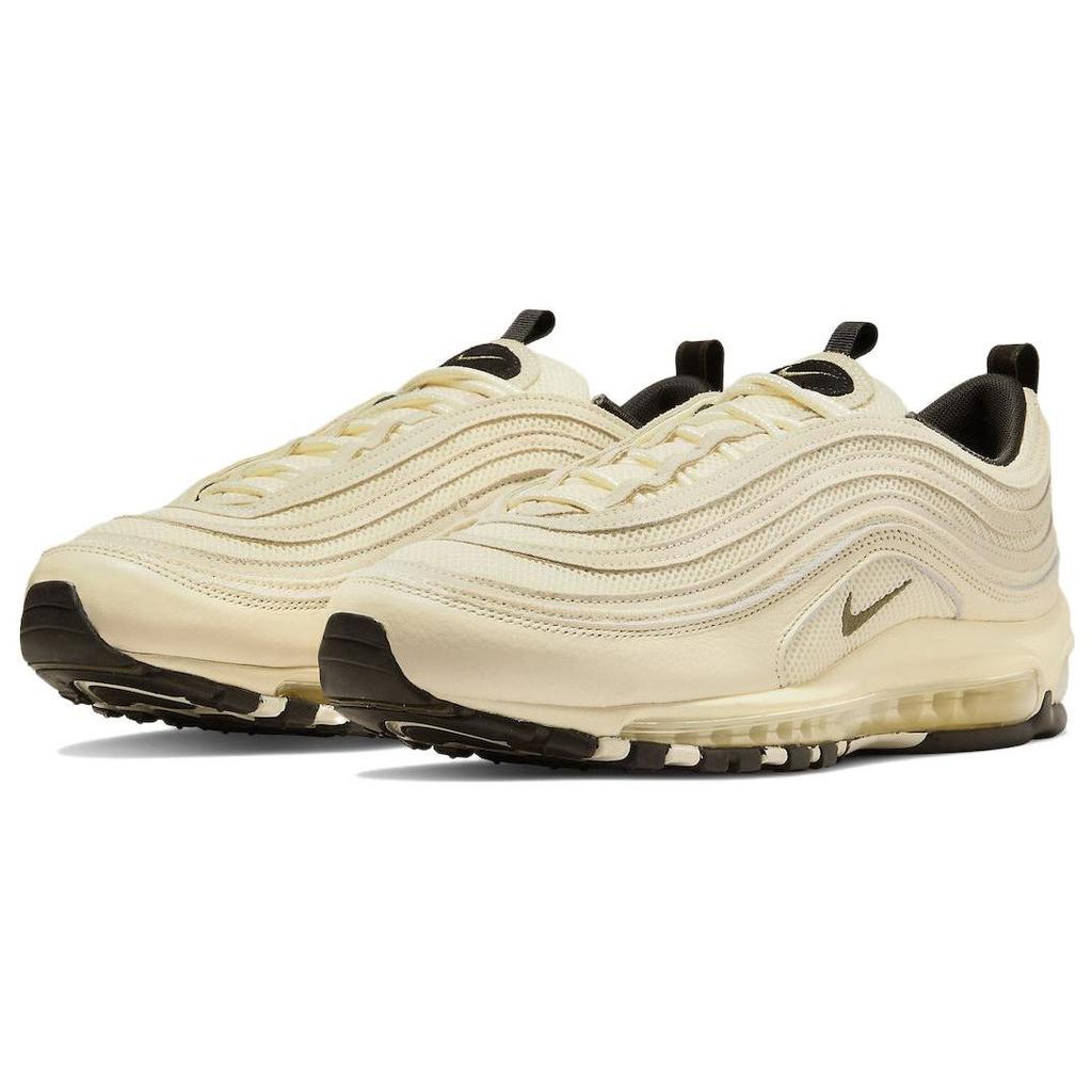 Nike Air Max 97 Coconut Milk Unisex Sneakers White Cargo-Khaki Black DV5451-100