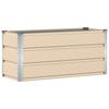 Ivory Plant Pot 100 X 40 X 45 Cm Steel