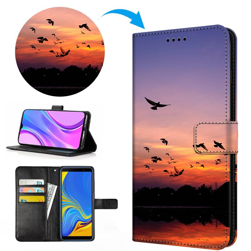 Maßgeschneiderte DIY Leder Klapphandytasche für Moto G85 G54 G84 G82 G34 G45 5G Hülle G71S G72 G71 G51 G31 G41 Geldbörse Buch Ständer Abdeckung