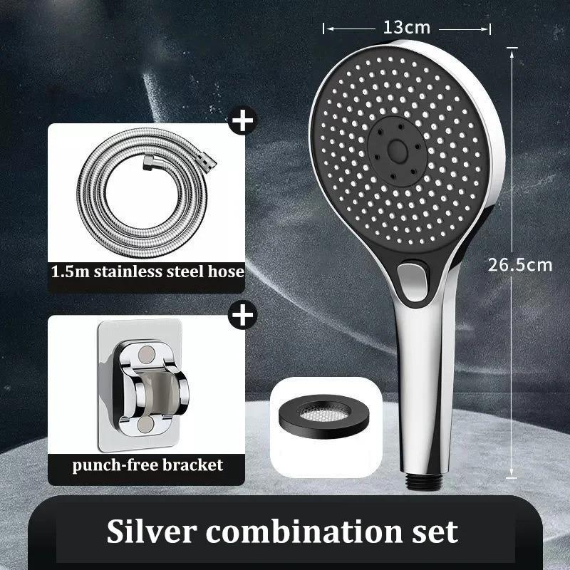 Large Panel Water Outlet High Pressure Shower Head Super Powerful Bathroom Universal Shower Head Combination Set