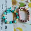 Pink Zebra Crystal Bracelet: Handmade Gift for Birthdays, Mother's Day, Valentine's, Christmas