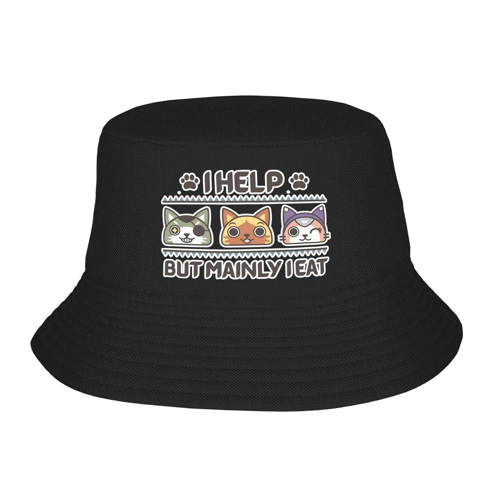 Monster Hunter Bucket Hat Rise Zinogre Street Style FisherUnisex Caps For Unisex Casual Fishing Sun Hats Soft Fold Design Cap