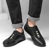 2025 summer new products men's leather driving shoes hand-sewn soft sole non-slip wear-resistant fashion casual shoes