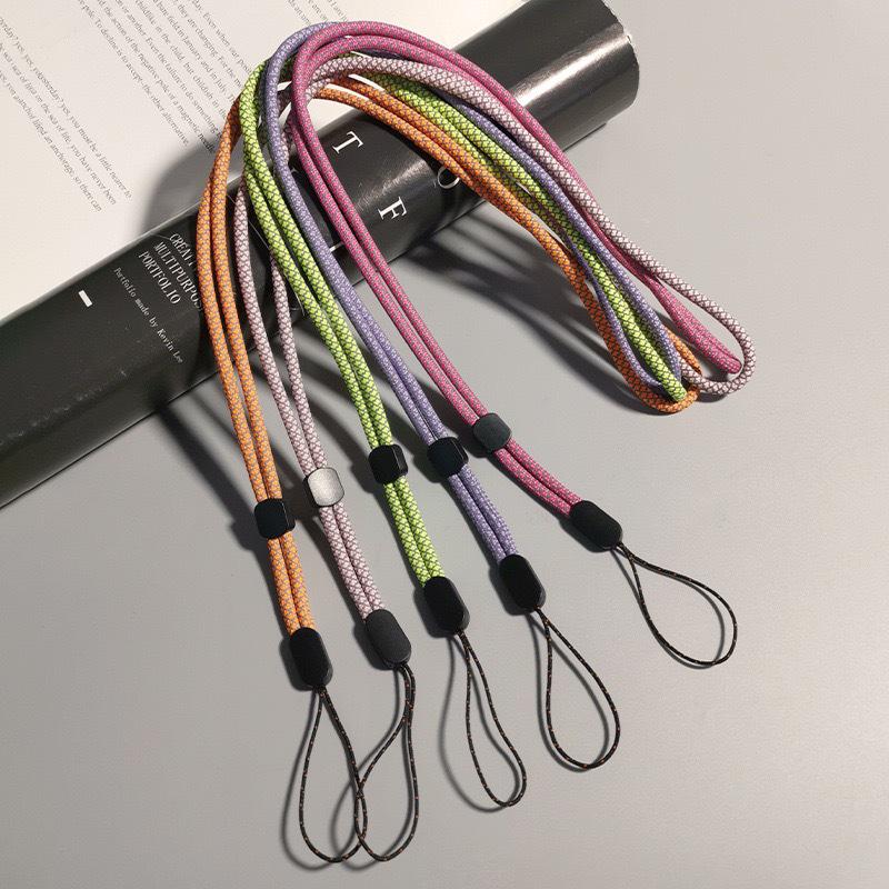 High-End Women's Phone Lanyard: Neck Strap, USB Drive Holder, ID Card Pendant, Keychain, Reflective Outdoor Rope