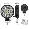 Auto Work Light 63W Led Light Round Square LED Offroad LED Bar 3 Inch Spot Flood Fog Lamp12V 24V Off Road 4x4 Led Headlight