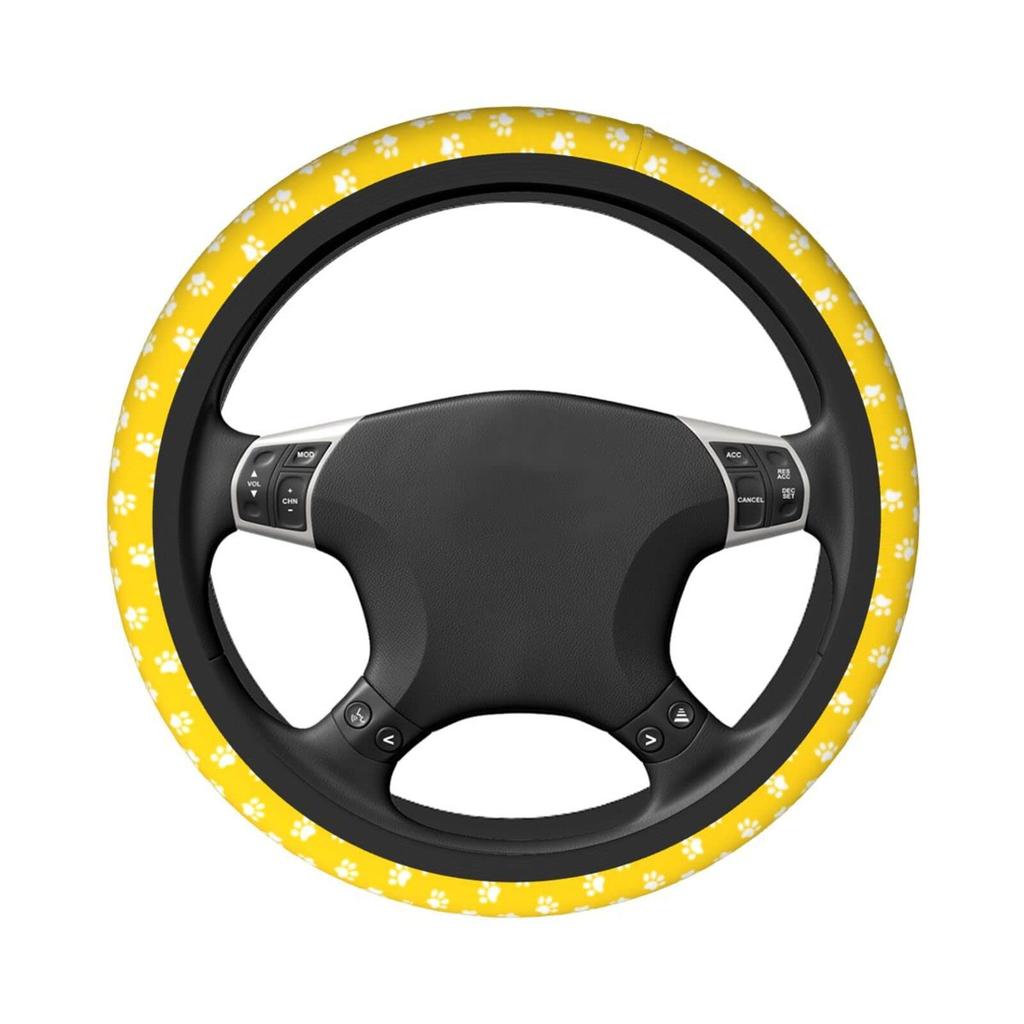 Steering Wheel Cover, Car Steering Cover, Protective Cover, 3D Grip, Anti-Slip, Easy To Touch,