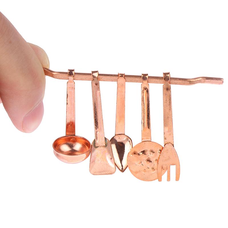 One Set 1:12 Miniature Kitchenware Cook Tools Doll House Accessories
