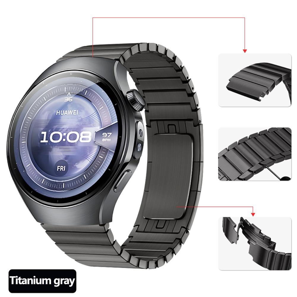 ONE22mm Stainless Steel Strap for Huawei Watch GT5 Pro/GT5/5 4 3 46mm Metal Wristband Correa for Amazfit GTR 47mm/GTR 4/Bip 6 BandMN