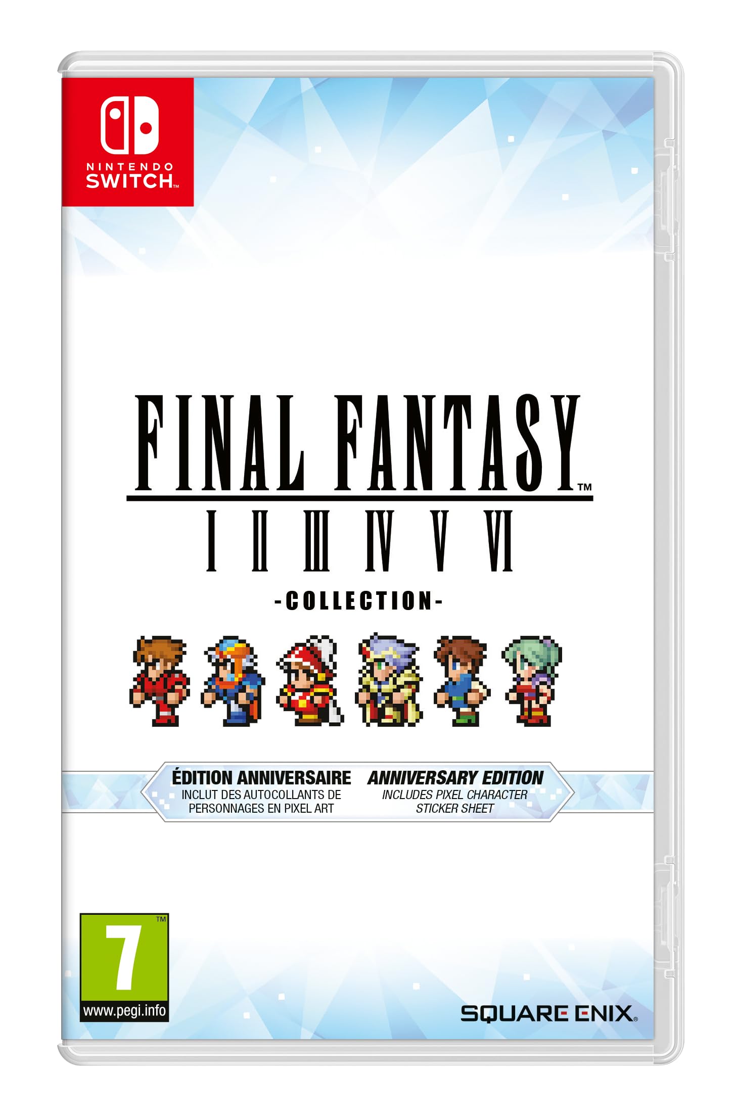 

Nintendo Switch Final Fantasy Pixel Remaster Collection Юбилейный 2D Пиксельный Final Fantasy Коллекция Final Fantasy Юбилейное издание Импортное