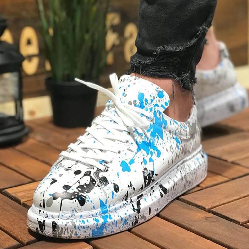 chekich blue drop sneakers