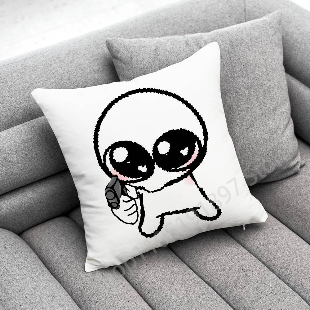 Cartoon Funny TBH Creature Throw Pillow Case For 45*45cm 40cm 30cm 50cm 55cm Square Home Pillowcase Case
