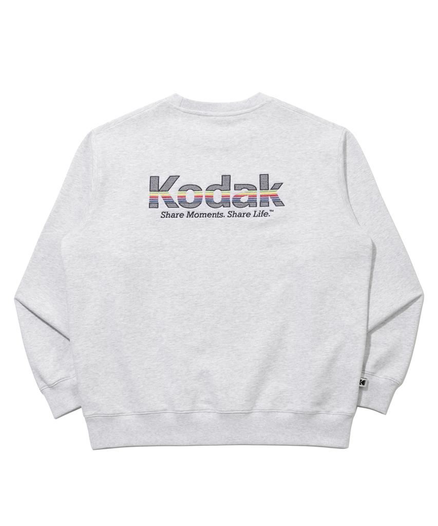 KODAK Rainbow Sweatshirt M.Grey