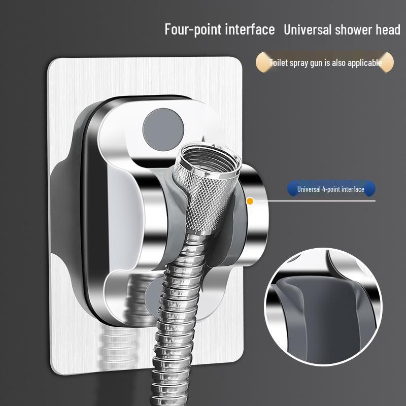 Adjustable Punch-Free Shower Bracket Holder – Multi-Speed Universal Shower Base