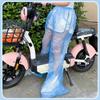 1PC Transparent Thickened Disposable Raincoat Foot Sealing Foot Wrap Rainpants Waterproof Oil Resistant Pants For Outdoor