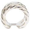HERMES Ag925 Torsade Motif Osmoz Twist Parade Ring ring 50 SilverUsed
