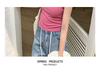 Women's Ribbed Sports Tank Top: Slim-Fit, Versatile, Anti-Exposure Sleeveless Inner Wear for Summer.
