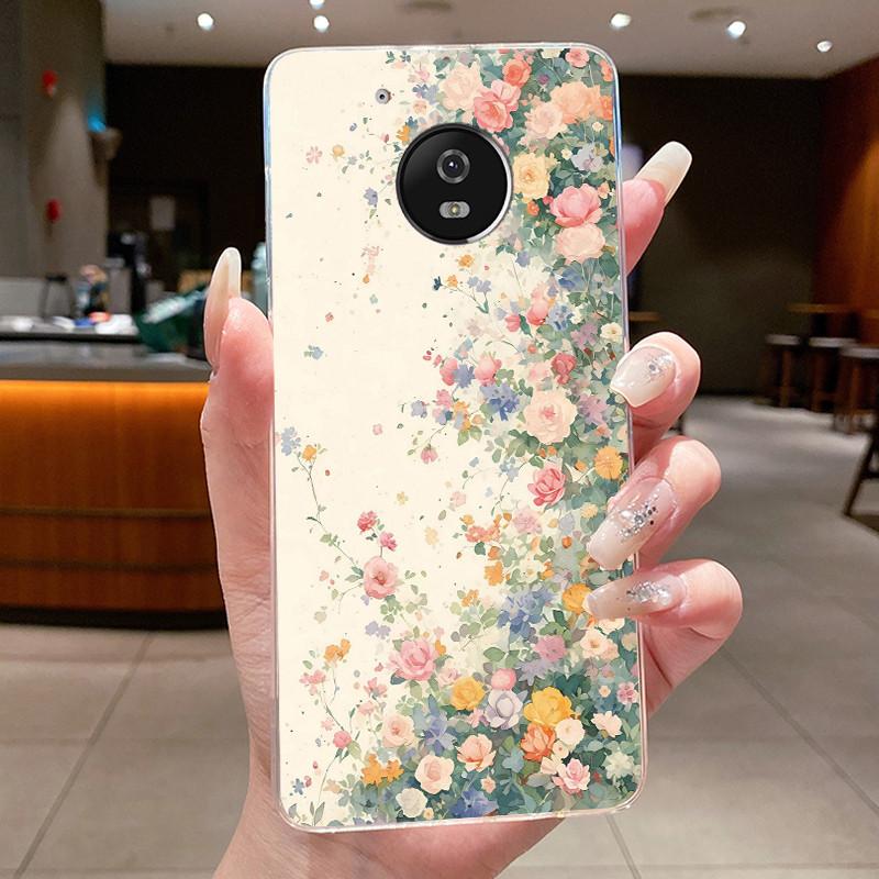 For Motorola Moto G5 Plus Case Clear Luxury Fashion Butterfly Flower Soft TPU Silicone Phone Cover for Motorola G5 Plus G5+ Case