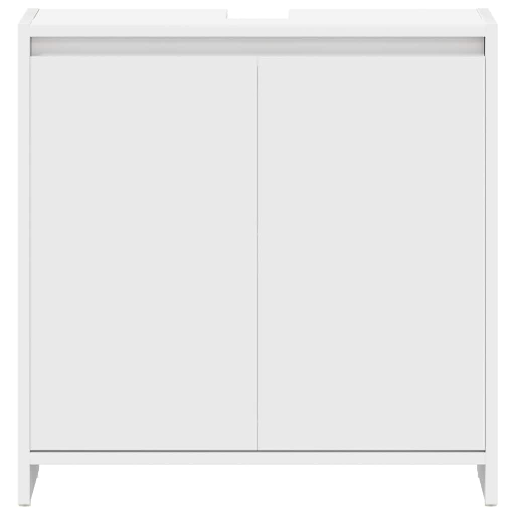 Badezimmerschrank, Unterschrank für Badezimmerwaschbecken, Badezimmer-Aufbewahrungsschrank, 60x33x61 cm