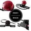 E-Mark Certified DOT Certified Motorcycle Tail Lamp Integrated LED DC12V Waterproof Universal Round Retro High Brightness (LED)