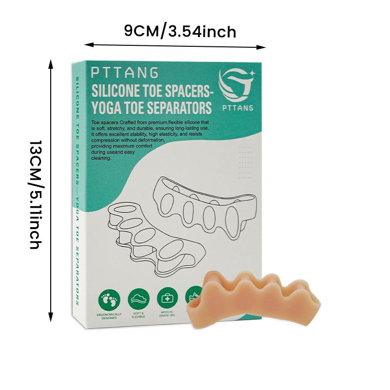 

1Pcs Glue Toe Spacer Protector Improves Calf Leg Shape and Reduces Sole Pain Safety Material Convenient and Compact