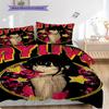 Ayliva's album cover bedding, duvet cover, pillowcase, home decoration, birthday gift (1 * duvet cover+2 * pillowcase, coreless)