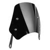 Universal Motorcycle Windshield Wind Deflector Screen W Mounting Bracket for 5‑7in