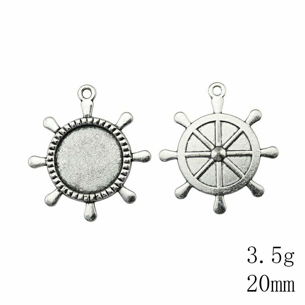 Bijuterii și Accesorii de Ziua Mamei Potrivite pentru Cabochon de Sticlă Rotund 20mm Bază Setare Tavă Bezel Piese Accesorii Bijuterii Accesorii pentru Bărbați