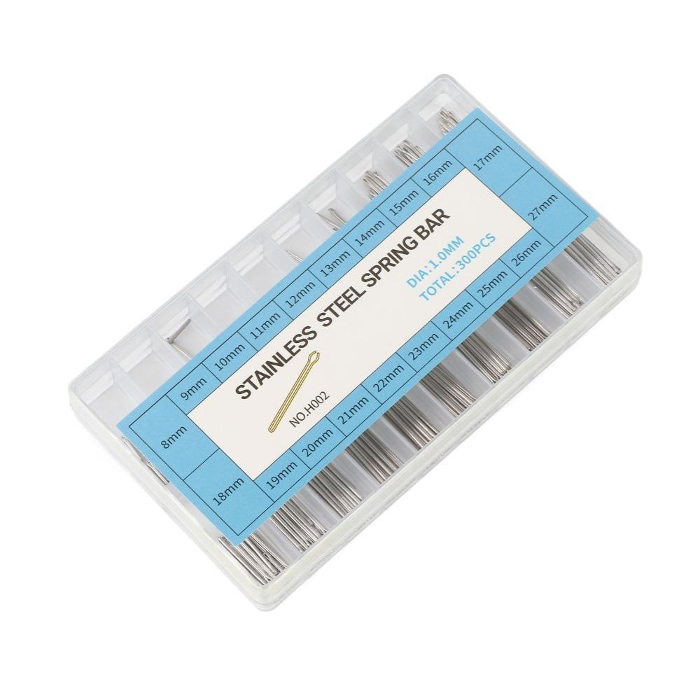 8-27mm Length Watch Split Pins 1mm Thickness Watch Bracelet Split Pins  Watchmaker
