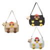 Cartoon Hen Shape School Bag Cute Students Book Bag Fashion Chicken Nylon Shoulder Bag  Travel