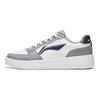 Li Ning Sycee Slip Resistant Cushioning Abrasion Resistant Low top Skateboard Shoes Men's White Gray AGCT339-3
